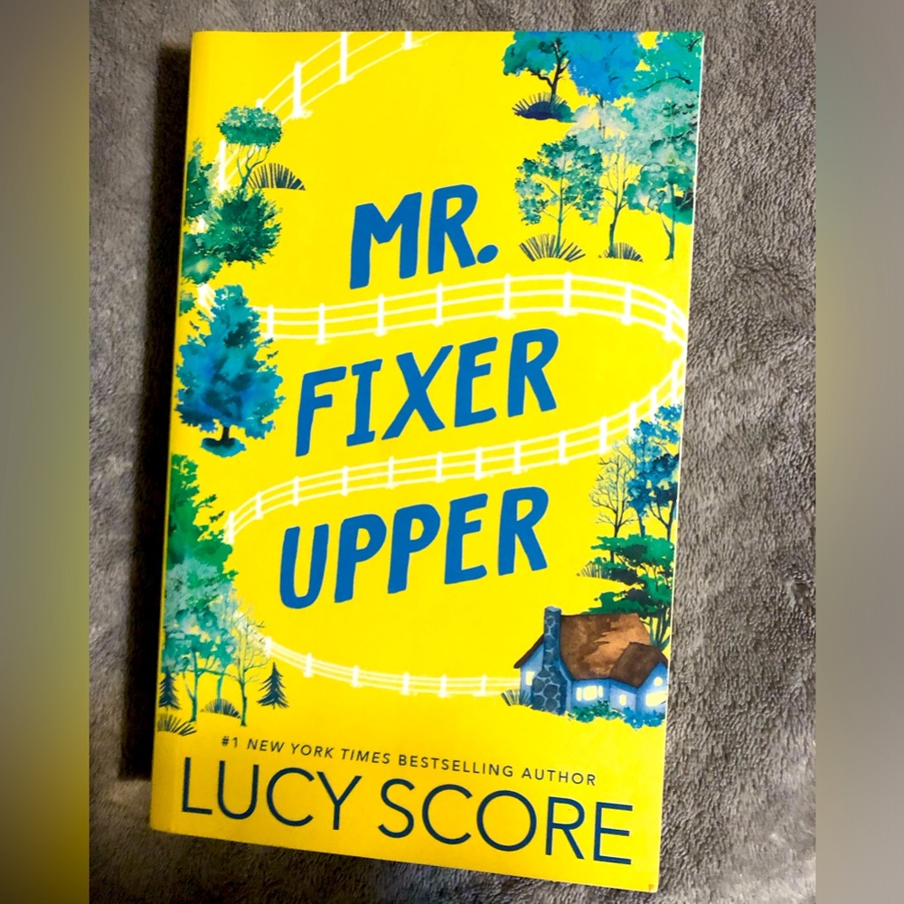 Lucy Score book! Mr. Fixer Upper